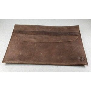 Hide And Drink Pouch 100% Full Grain Leather Bourbon Brown Leather Pouch